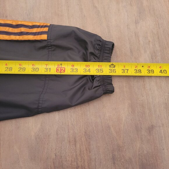 Adidas Originals Black Jacket Hoodie Windbreaker Men's XL Vintage Style - Picture 8 of 9